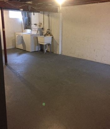 Basement level storage*